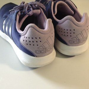 Adidas Women Athletic Running Shoes Blue -Pink-white / Size 6.5 Us / #114153209